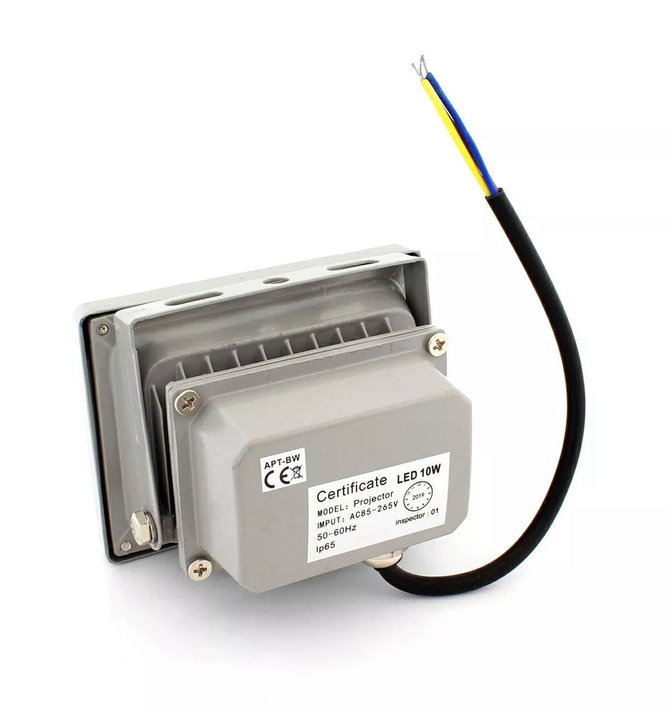 10W Prožektorius, 120°, keičiantis spalvas, su pulteliu (IR)