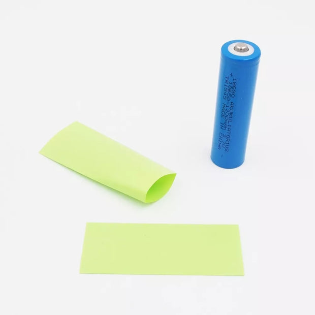 18650 apsauginė plėvelė žalia