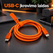 1M USB-C–USB-C greitojo įkrovimo laidas EZRA DC356-2 240 W