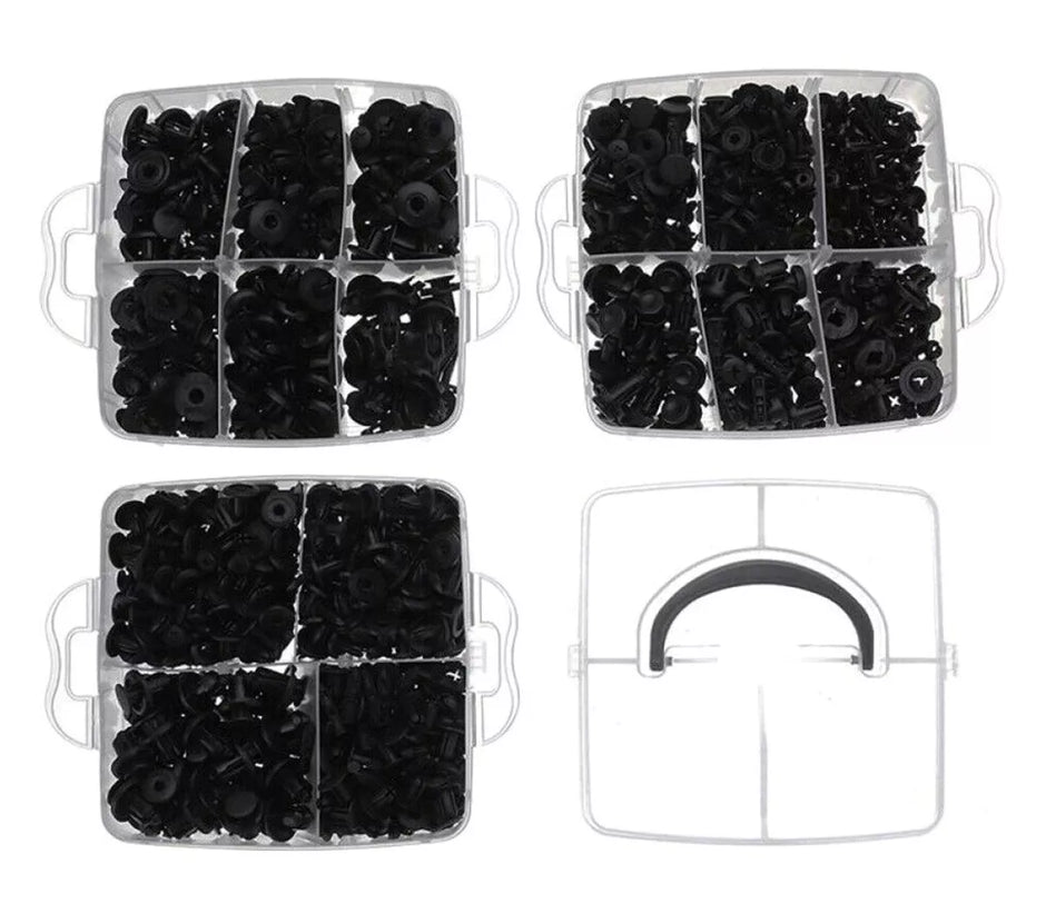 625 automobilių kaiščių/smeigių rinkinys