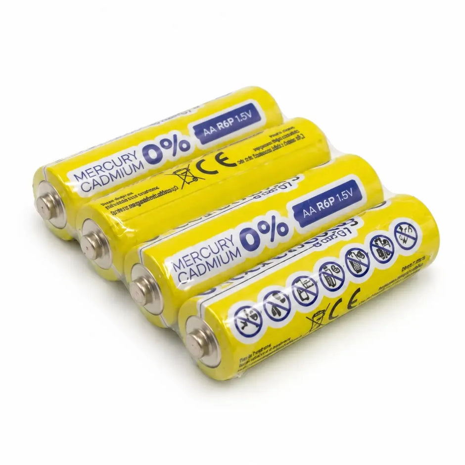AA baterijos R6P, 1,5 V, 4 vnt.