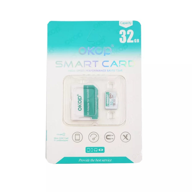 Atminties kortelė microSD 32GB OKOP
