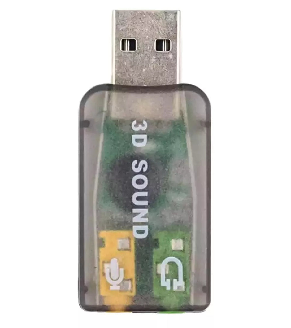 Aukštos kokybės USB garso plokštė