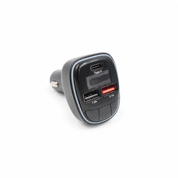 Automobilinis Bluetooth FM siųstuvas su įkrovikliu TR2477 moduliatorius