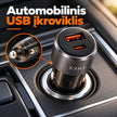 Automobilinis greitojo įkrovimo adapteris EZRA CR80 83 W