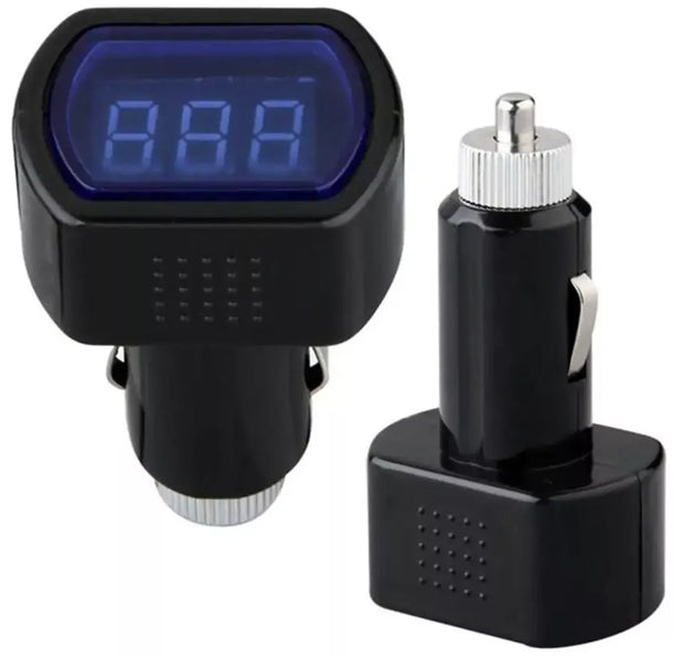 Automobilio voltmetras / testeris 12–24 V
