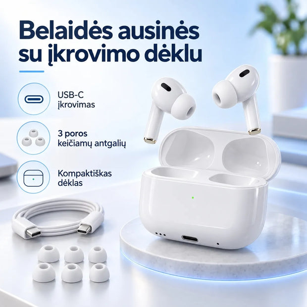 Belaidės Bluetooth ausinės TR2474