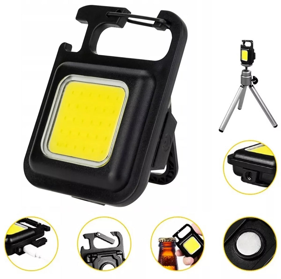 COB LED žibintuvėlis