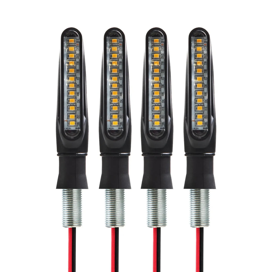 Dinaminių LED posūkių žibintų rinkinys, 4 vnt., 12 V