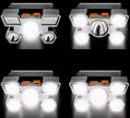 Galvos Prožektorius – 9x XPE LED