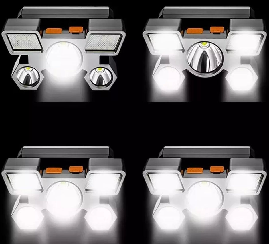 Galvos Prožektorius – 9x XPE LED