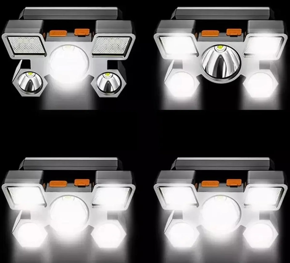 Galvos Prožektorius – 9x XPE LED