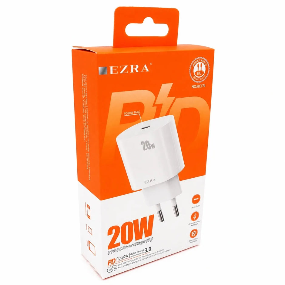 Greitojo įkrovimo adapteris EZRA HC174 20 W