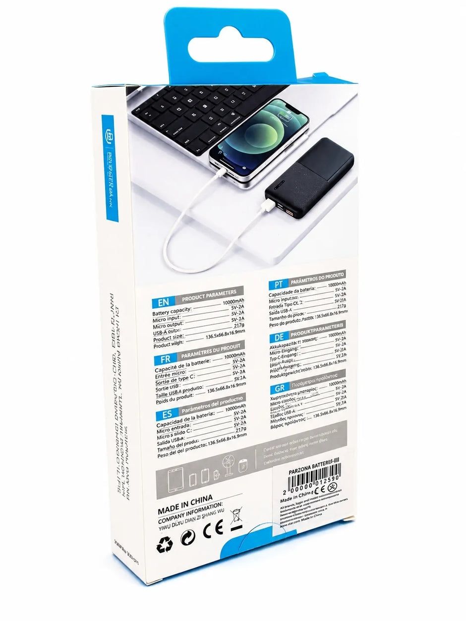 Išorinė baterija EZRA PB95-2 10 000 mAh