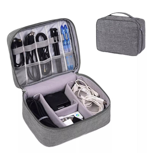 Kabelių, elektroninių prietaisų krepšys