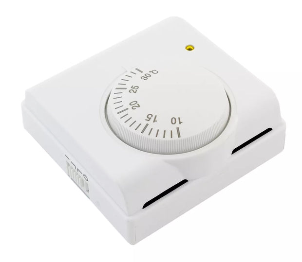 Kambario termostatas, temperatūros reguliatorius.