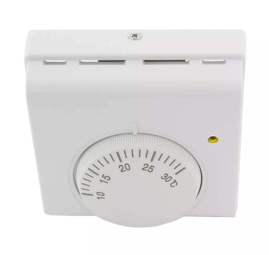 Kambario termostatas, temperatūros reguliatorius.