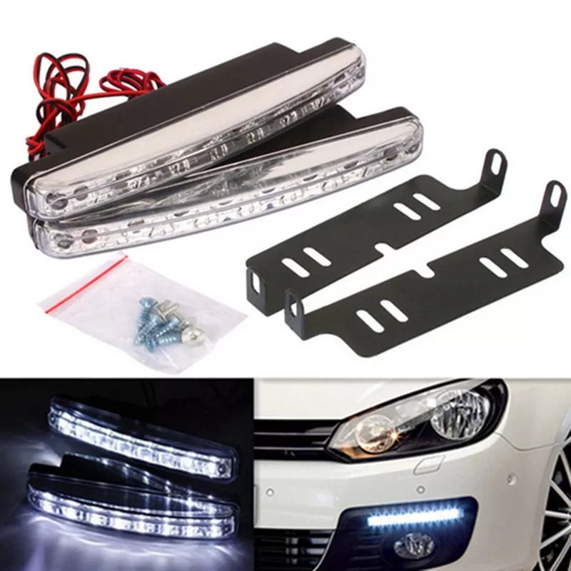 LED dienos žibintai automobiliui