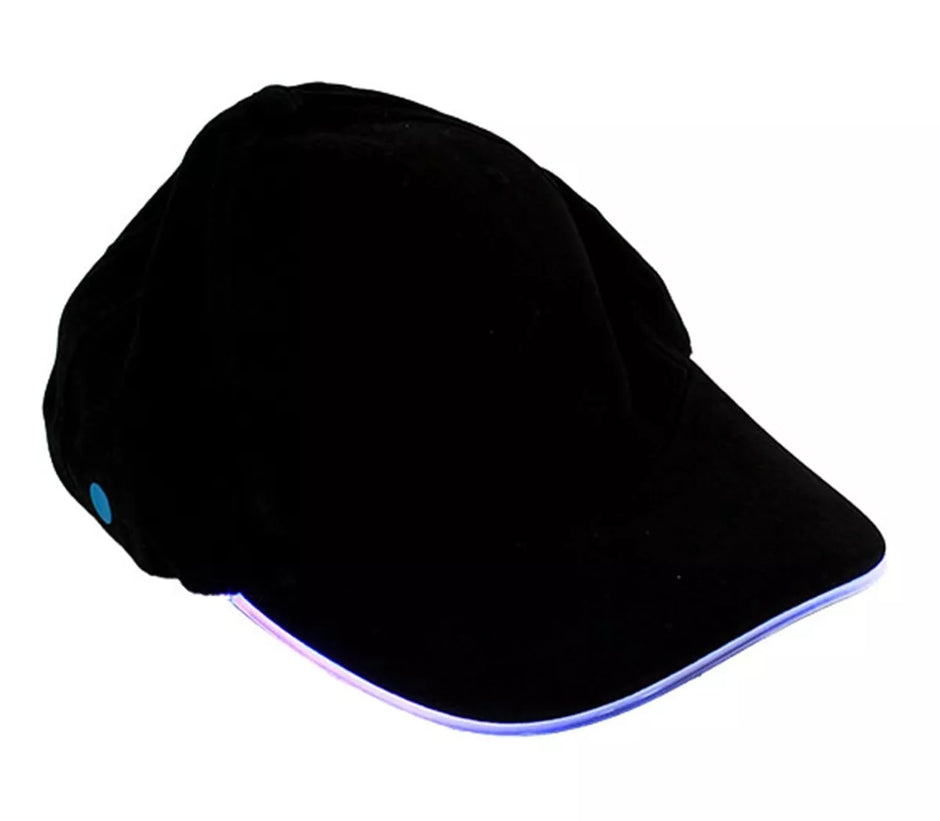 Led šviečianti kepurė nuo saulės