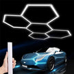 Modulinis lubinis LED šviestuvas Hexagon