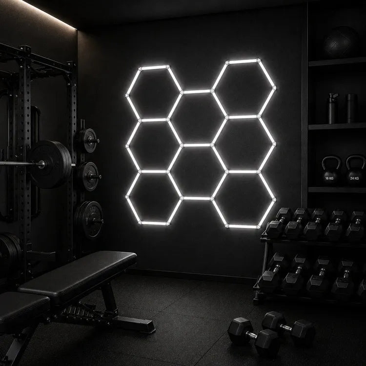 Modulinis lubinis LED šviestuvas Hexagon