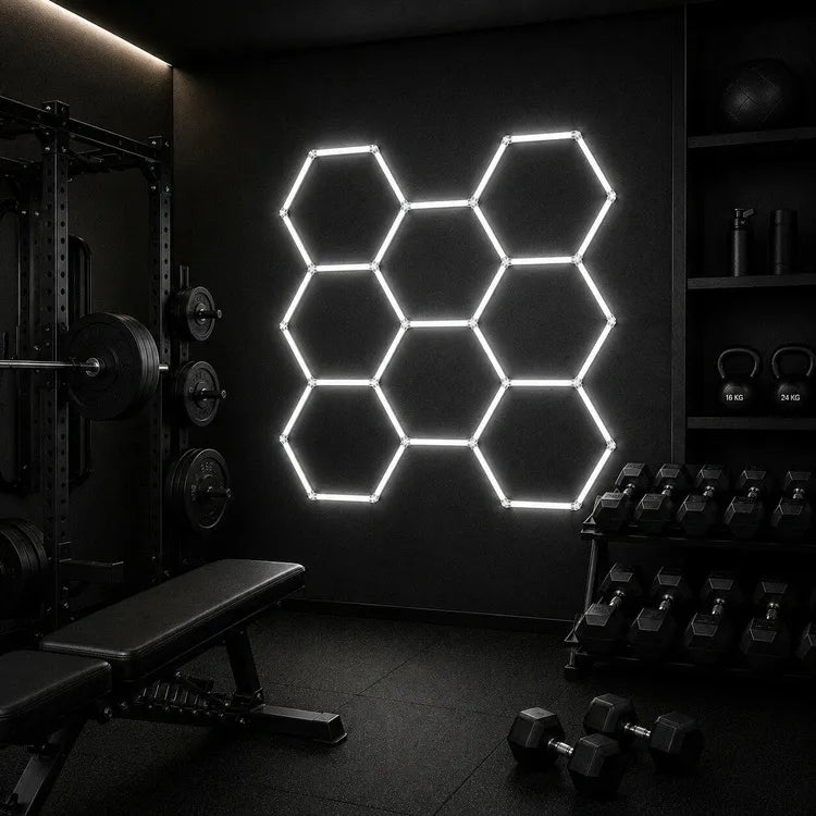 Modulinis lubinis LED šviestuvas Hexagon