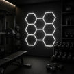 Modulinis lubinis LED šviestuvas Hexagon