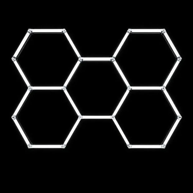 Modulinis lubinis LED šviestuvas Hexagon