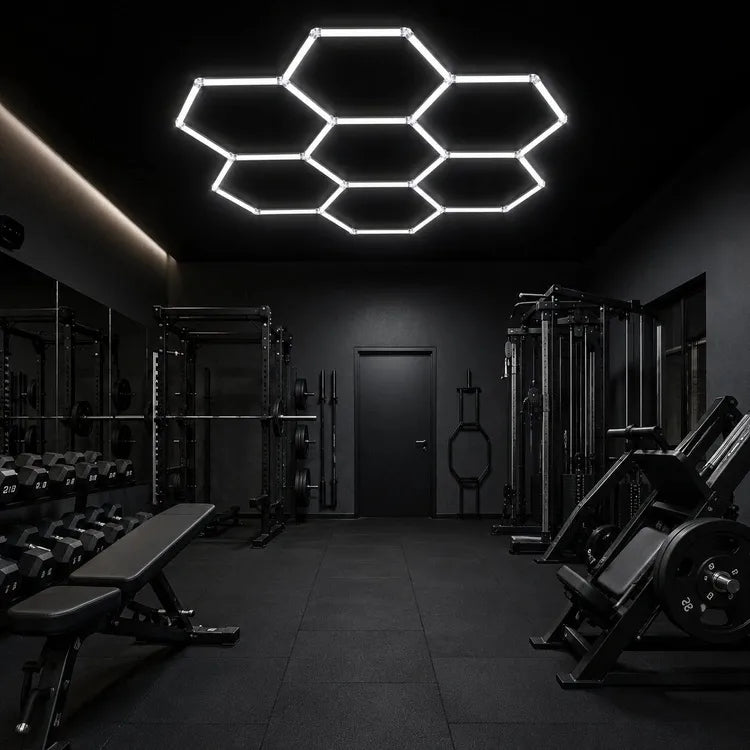 Modulinis lubinis LED šviestuvas Hexagon
