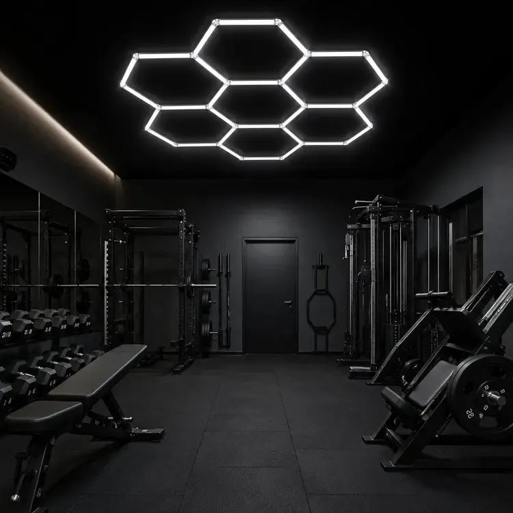 Modulinis lubinis LED šviestuvas Hexagon