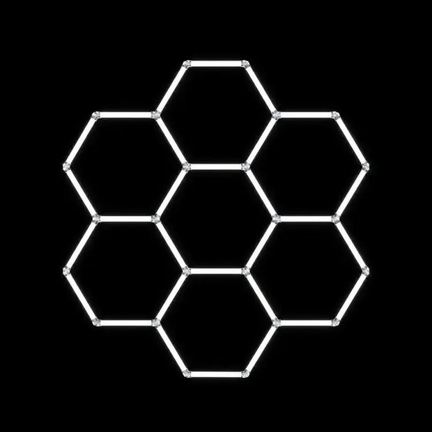 Modulinis lubinis LED šviestuvas Hexagon