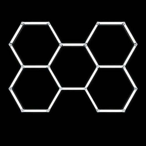Modulinis lubinis LED šviestuvas Hexagon