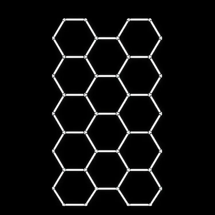 Modulinis lubinis LED šviestuvas Hexagon