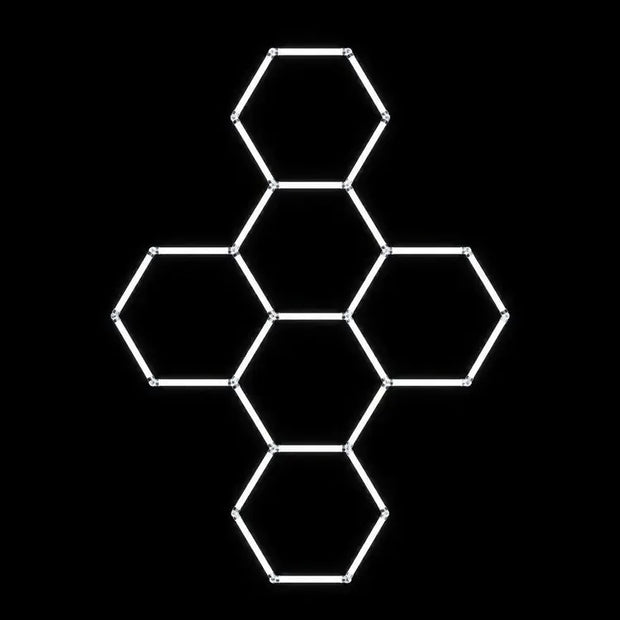 Modulinis lubinis LED šviestuvas Hexagon
