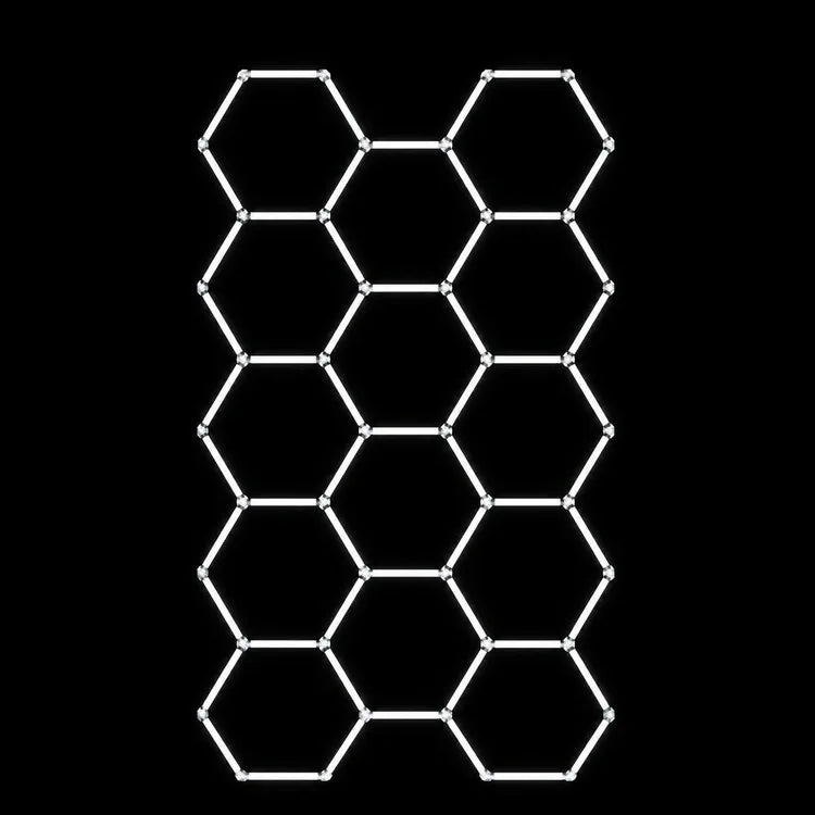 Modulinis lubinis LED šviestuvas Hexagon