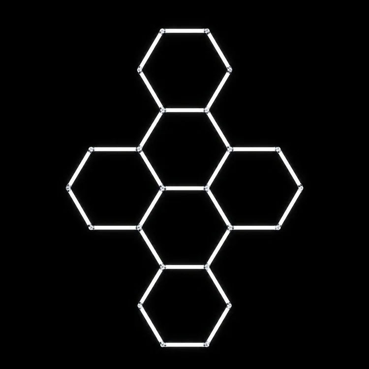 Modulinis lubinis LED šviestuvas Hexagon