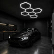 Modulinis lubinis LED šviestuvas Hexagon