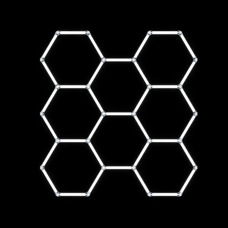 Modulinis lubinis LED šviestuvas Hexagon
