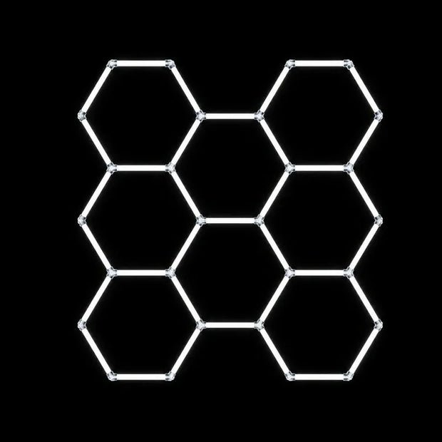 Modulinis lubinis LED šviestuvas Hexagon