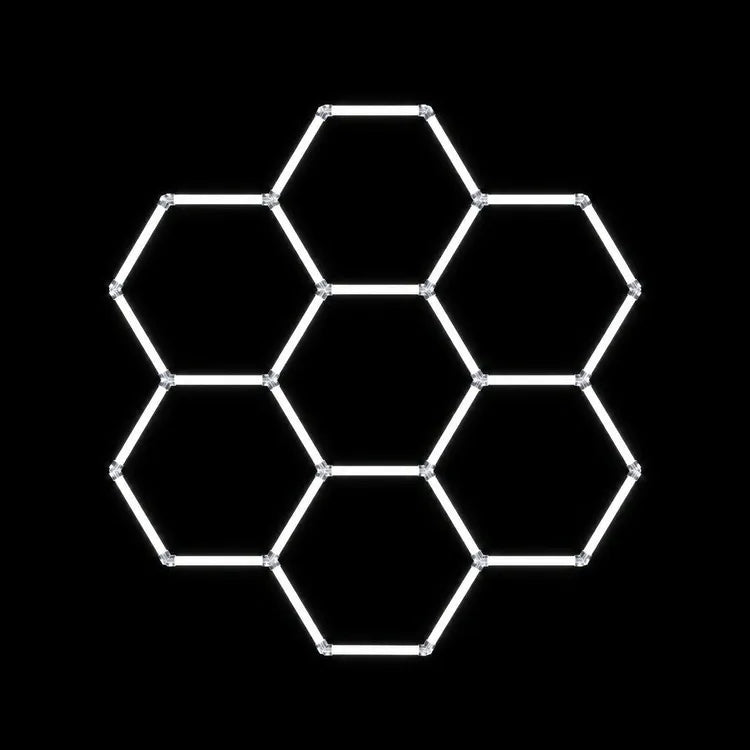 Modulinis lubinis LED šviestuvas Hexagon