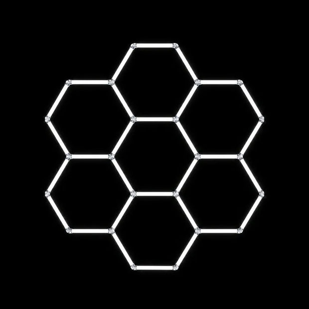 Modulinis lubinis LED šviestuvas Hexagon