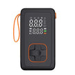 Nešiojama akumuliatorinė pompa su skaitmeniniu ekranu ir powerbank funkcija