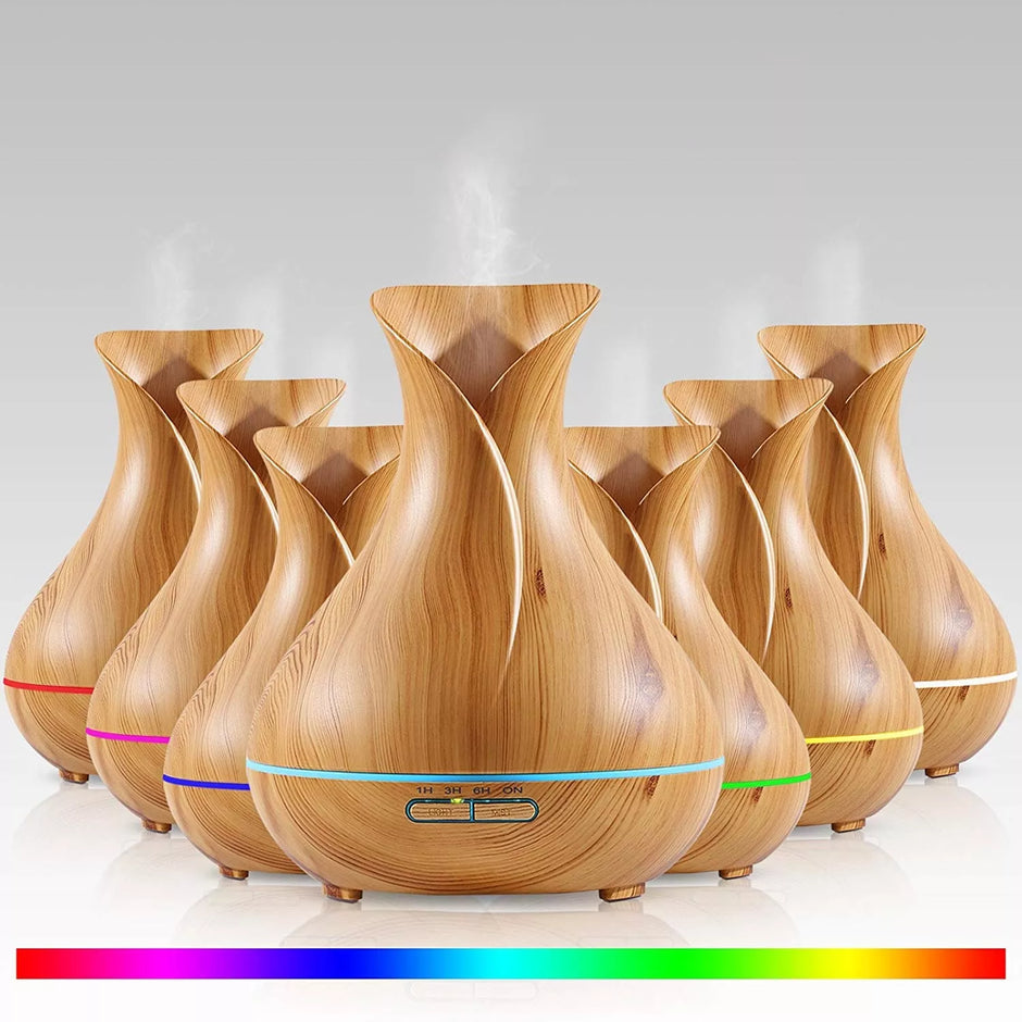 Oro Drėkintuvas, Eterinių Aliejų difuzorius - Geltona