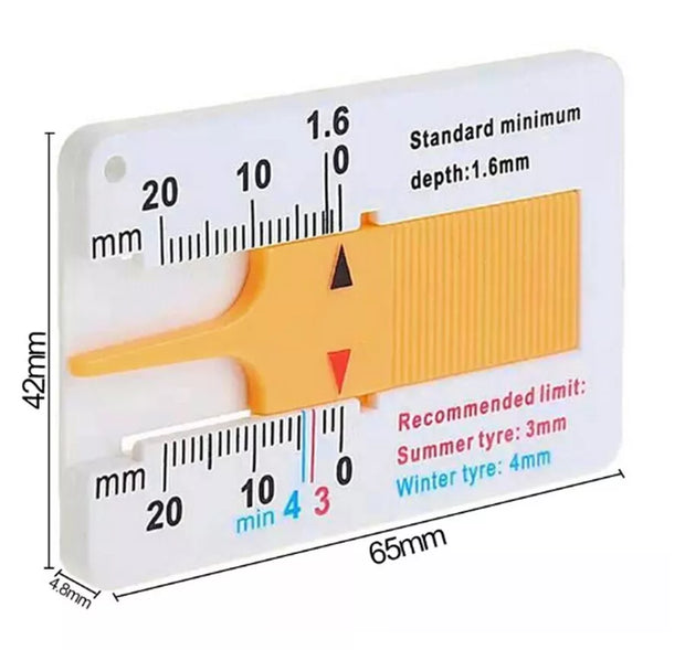 Padangų protektoriaus matuoklis