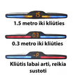 Parkavimo sistema su 4 davikliais