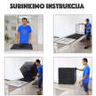 Profesionali Foto Dėžė Su LED Apšvietimu 60 CM.