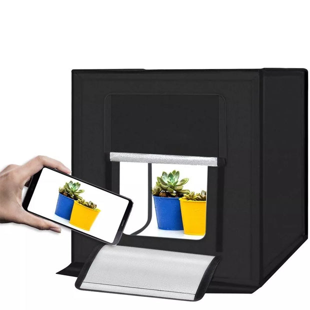 Profesionali Foto Dėžė Su LED Apšvietimu 60 CM.