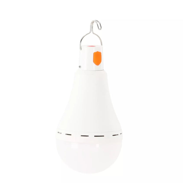 Saulės energija įkraunama LED lempa