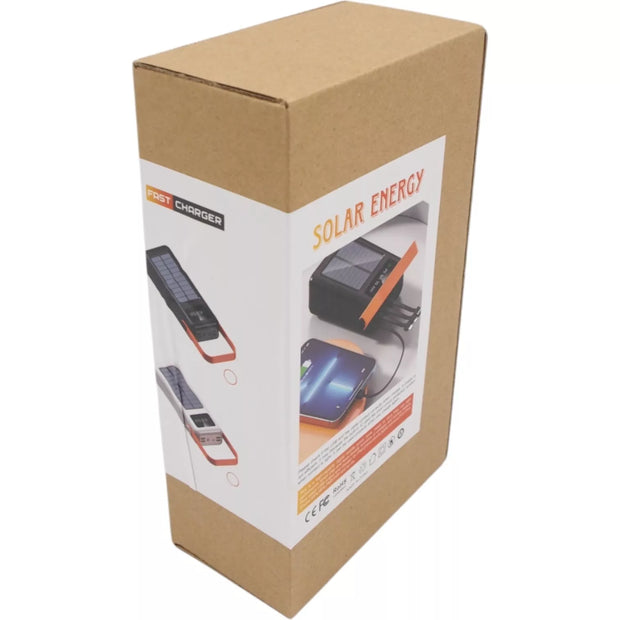 Saulės energija įkraunamas išorinis akumuliatorius (Power Bank)