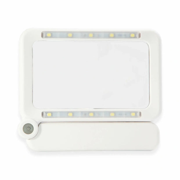 Sulankstoma lupa su LED apšvietimu